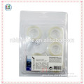 6 pcs stationery tape with holder set , stationery tape cutter with tapes set
